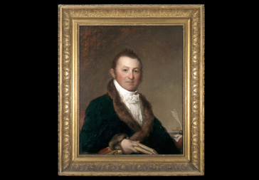 Harrison Gray Otis portrait by Gilbert Stuart, 1809.