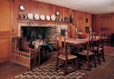 Winslow Crocker House - kitchen
