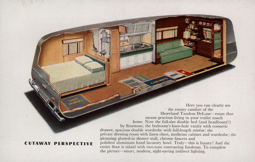 Ephemera Collection Item Helps Restore 1949 Streamlite Trailer 