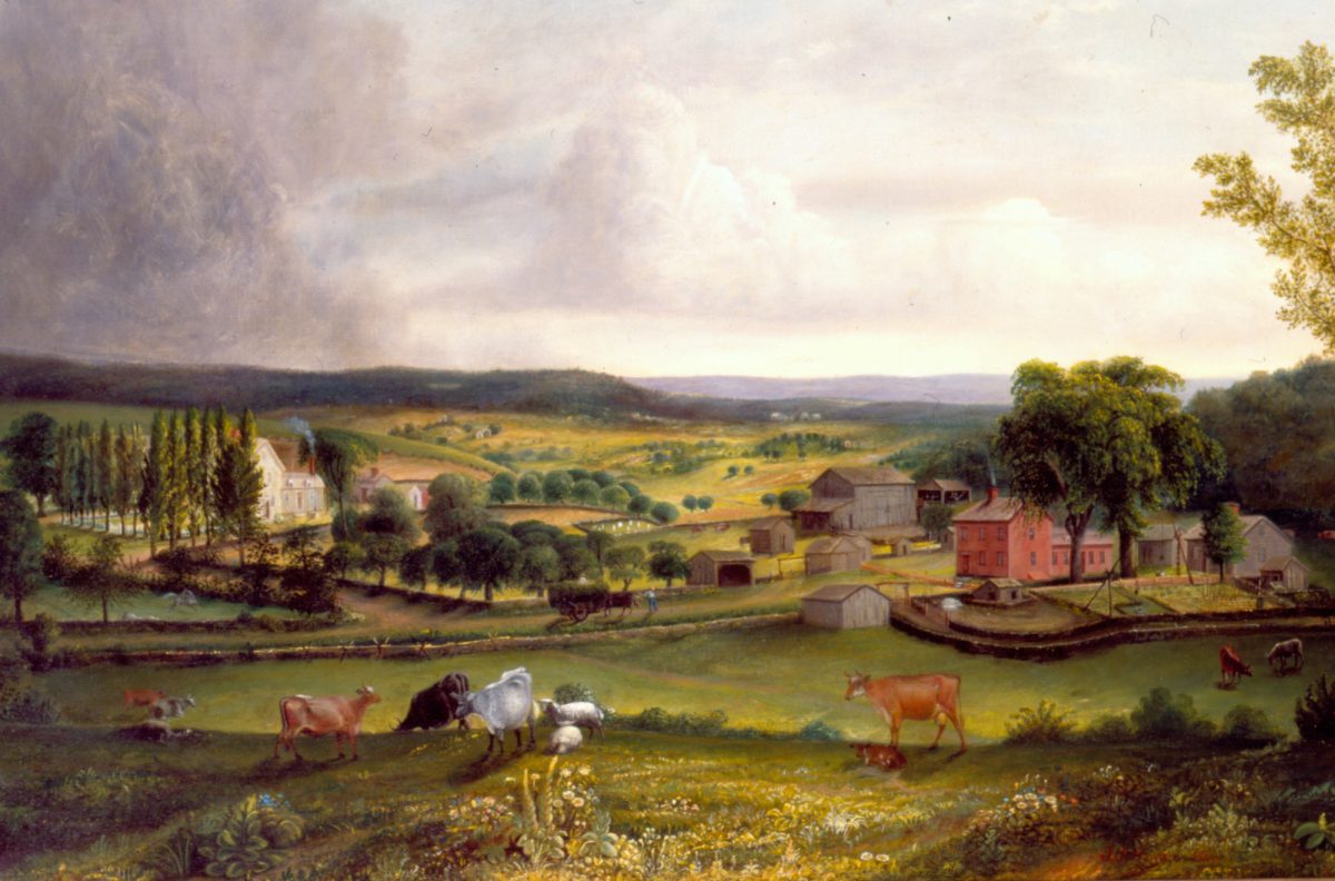 James Sawyer landscape of Chandler Farm