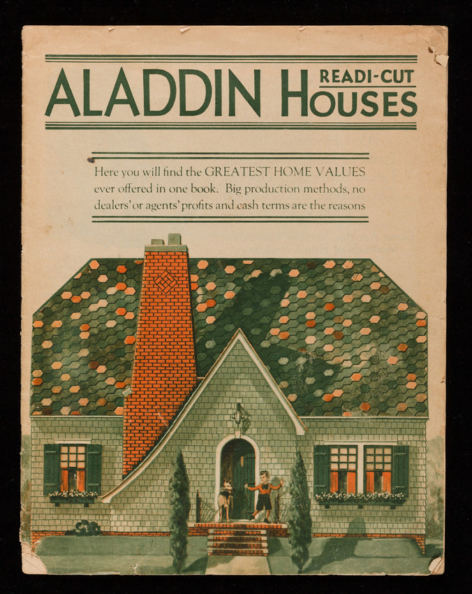 Magazine cover of Aladdin Houses