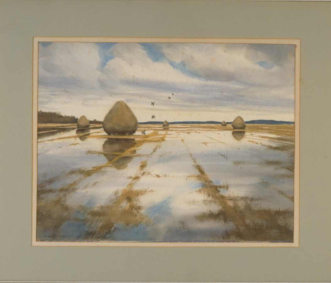 Painting of Salt Hay Marsh