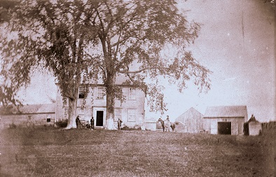 Archival image of Bowman House exterior