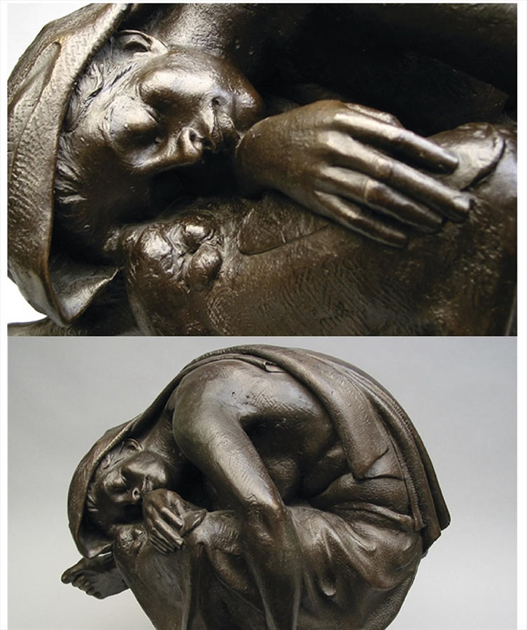 Richard Blake's Charwoman sculpture